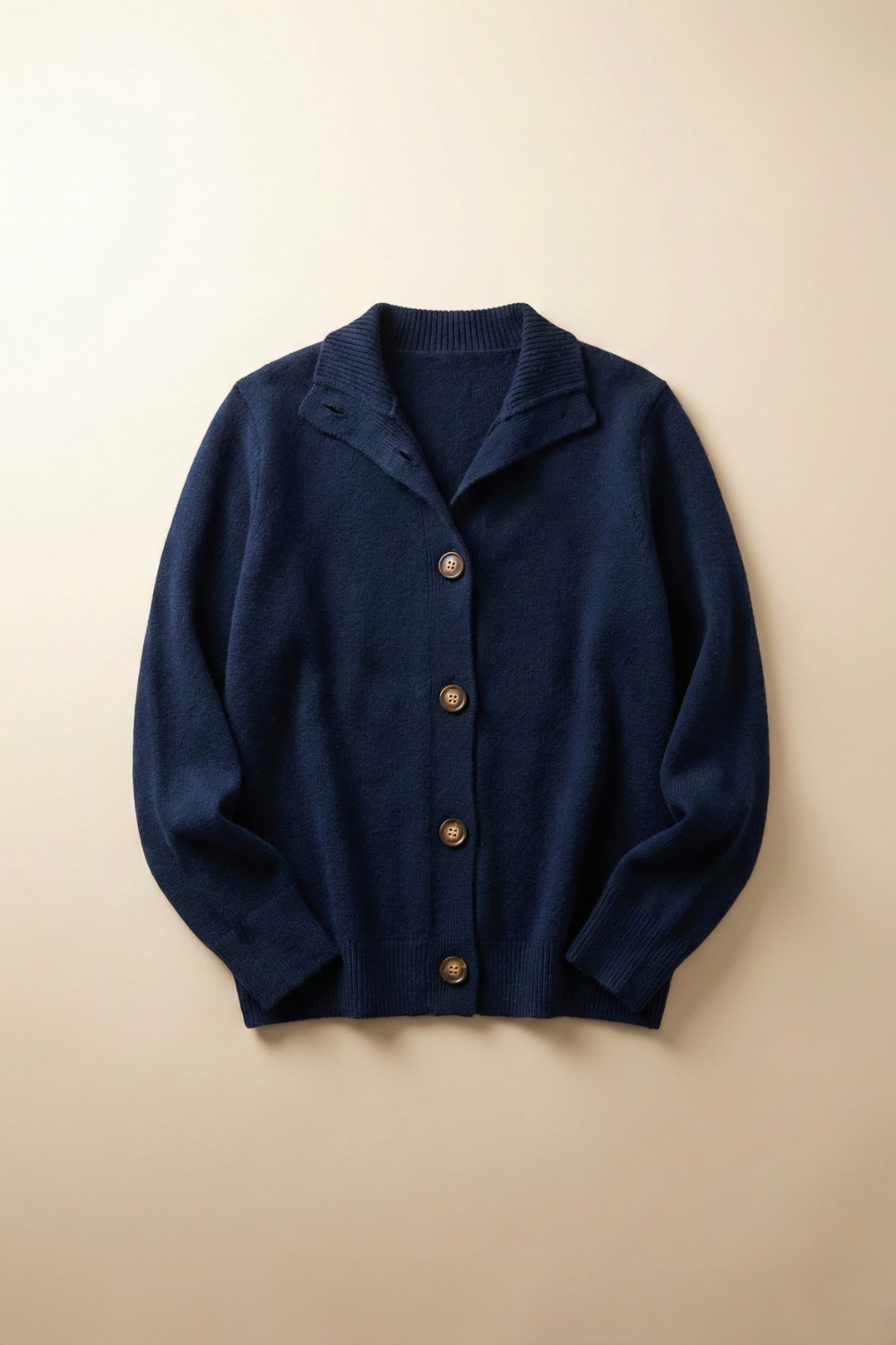 Dagny | Brushed Funnel Collar Button Front Knit Cardigan - View 21