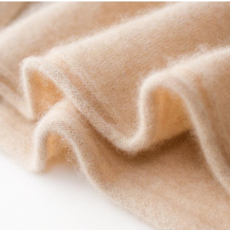 Halle | Brushed Slim Fit Cashmere Turtleneck Sweater - View 43